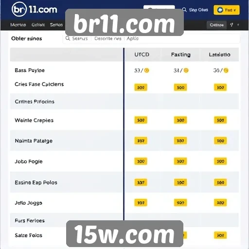 Comparação entre br11.com e outros sites de jogos